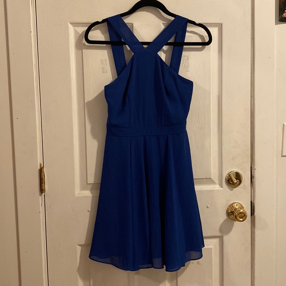 Lulus blue dress
